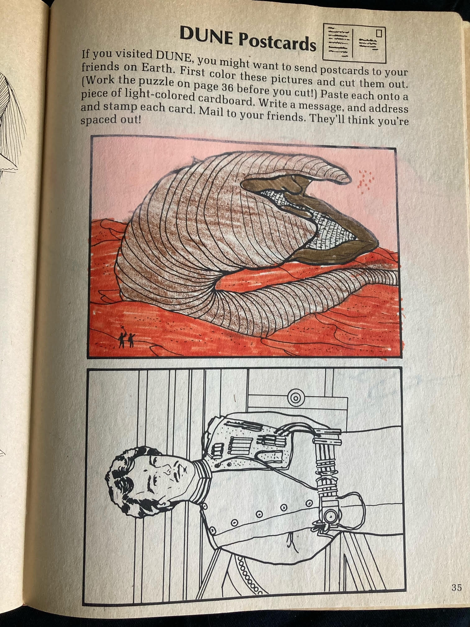 Dune | The Nightmare Coloring Book That Saved My Childhood