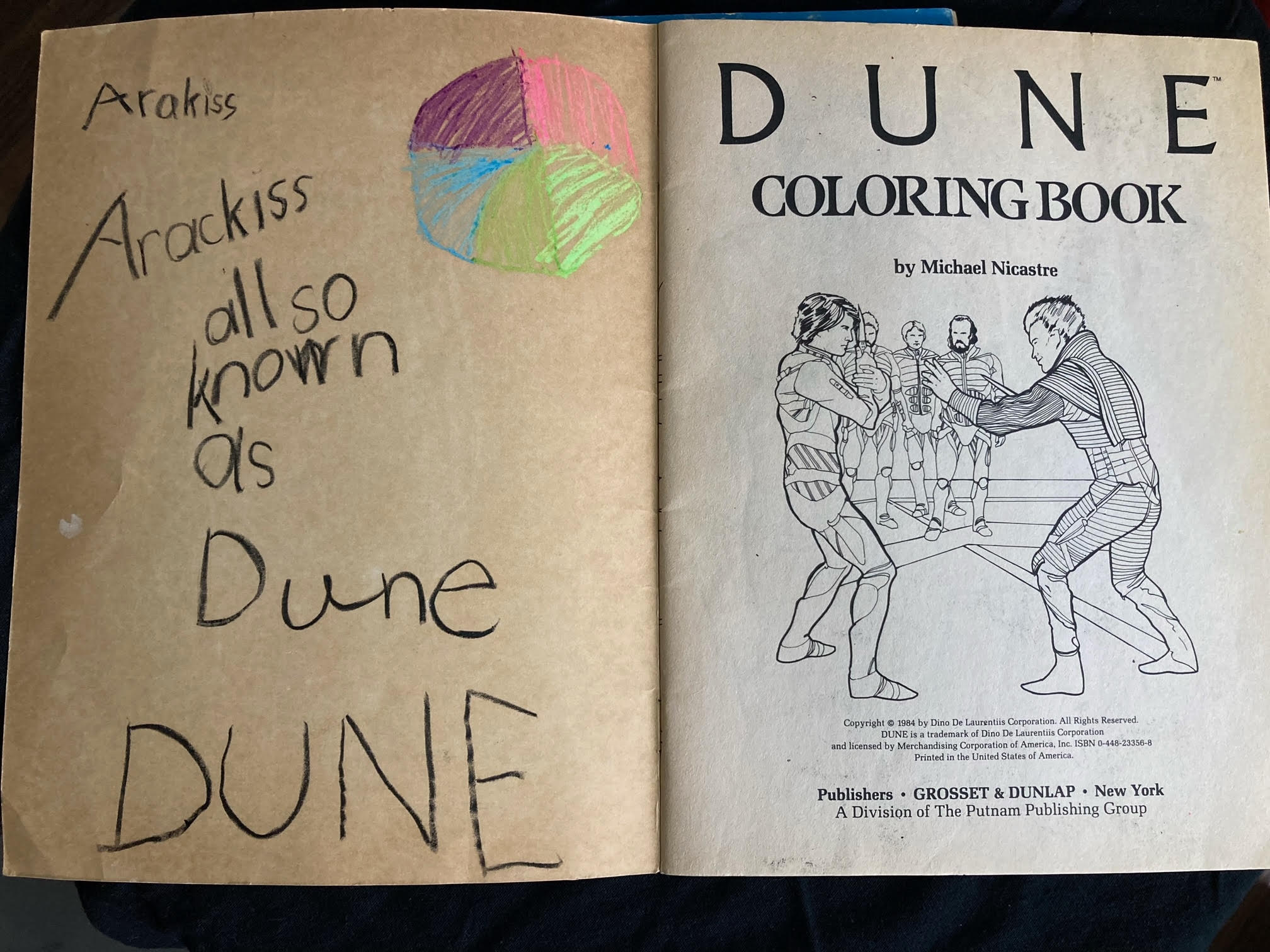 Dune | The Nightmare Coloring Book That Saved My Childhood