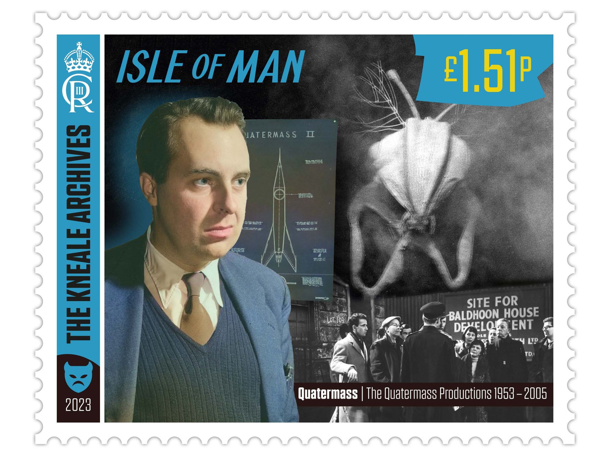 Quatermass Creator Nigel Kneale Commemorated in Postage Stamps