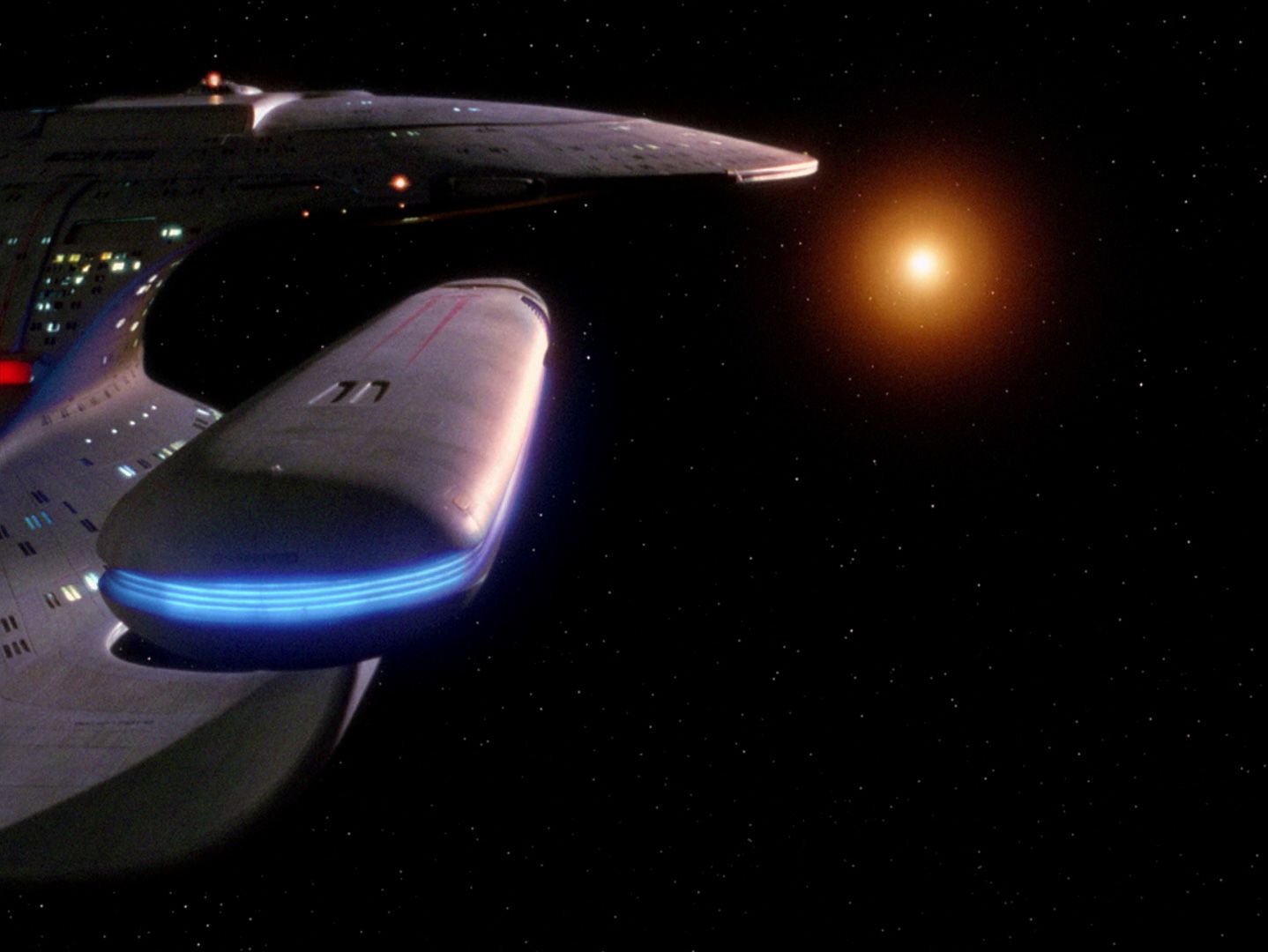 A view alongside Enterprise.