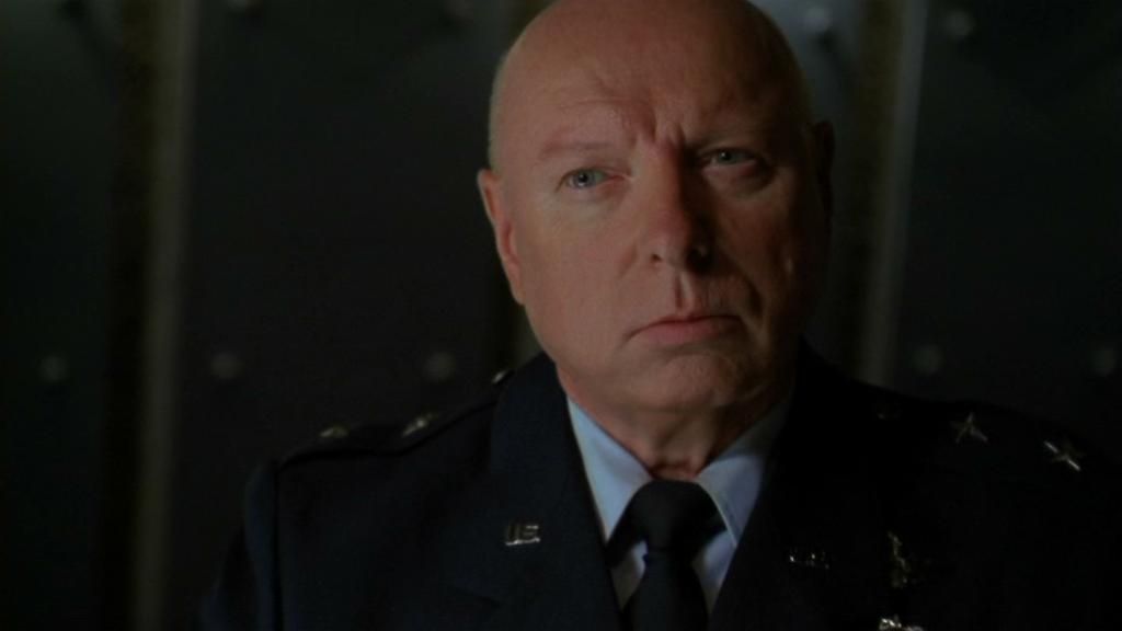 General Hammond (Don S. Davis) wearing his dress uniform.