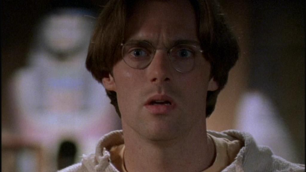 Daniel Jackson (Michael Shanks) looks on wide-eyed.