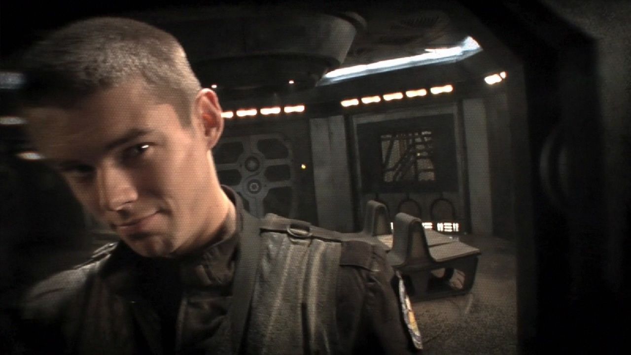 Matthew Scott (Brian J. Smith) looks into the kino.