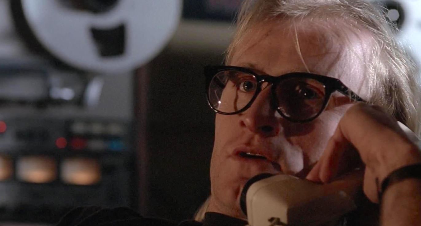 Langly (Dean Haglund) in the Lone Gunmen’s first appearance in The X-Files episode ‘E.B.E’ (S1, Ep17). The characters were inspired by three men The show’s creator Chris Carter encountered at a UFO convention in 1993 whilst he was developing The X-Files. | 20th Century Fox, 1994.