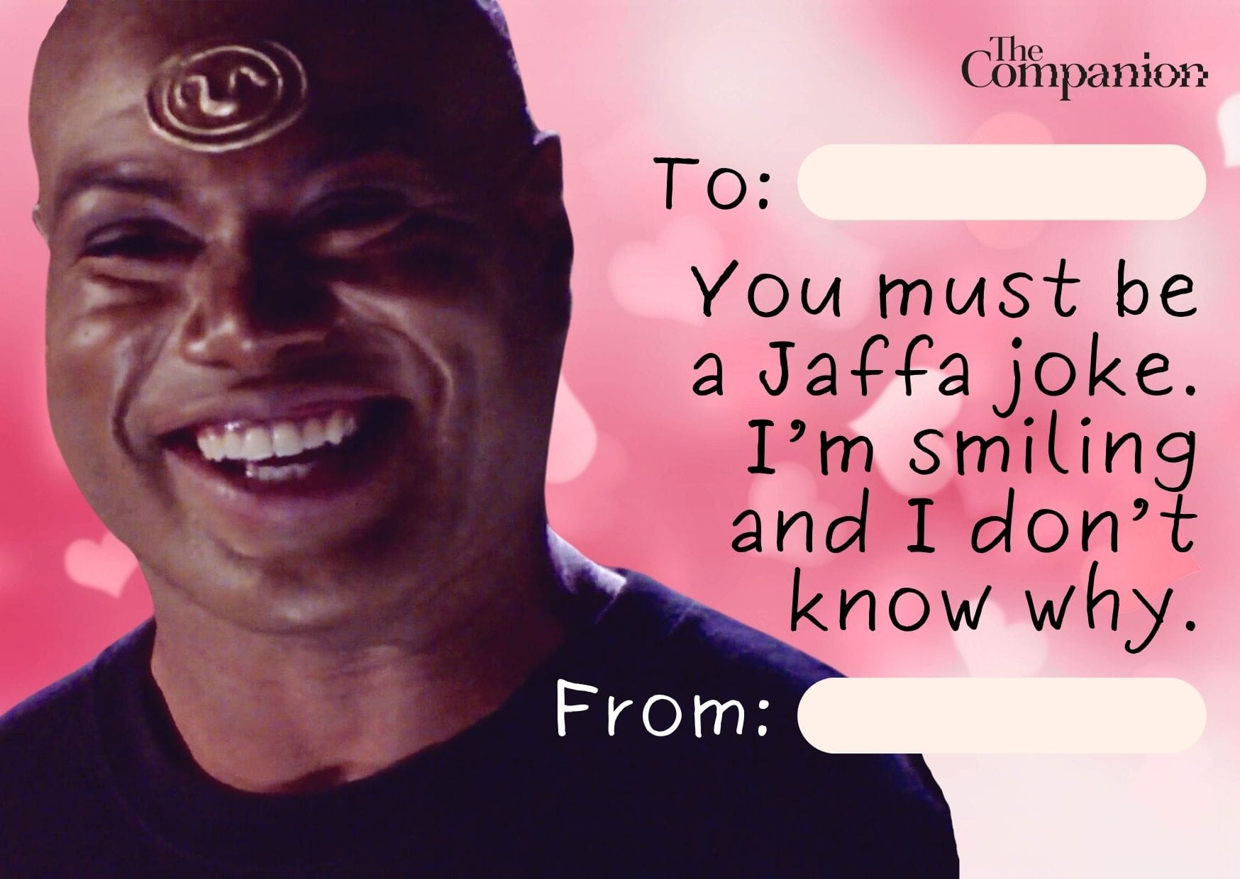Stargate | 14 Valentine’s Cards to Send to Your First Prime