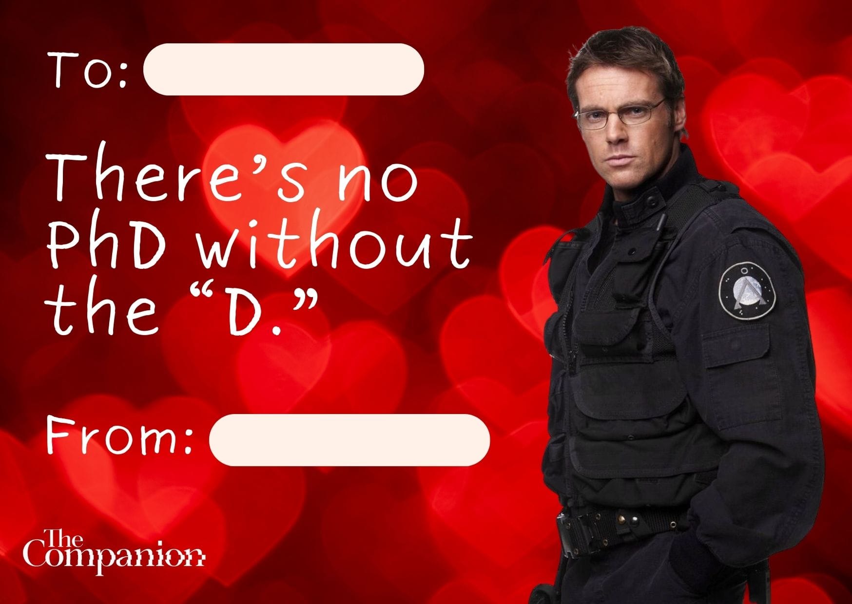 Stargate | 14 Valentine’s Cards to Send to Your First Prime