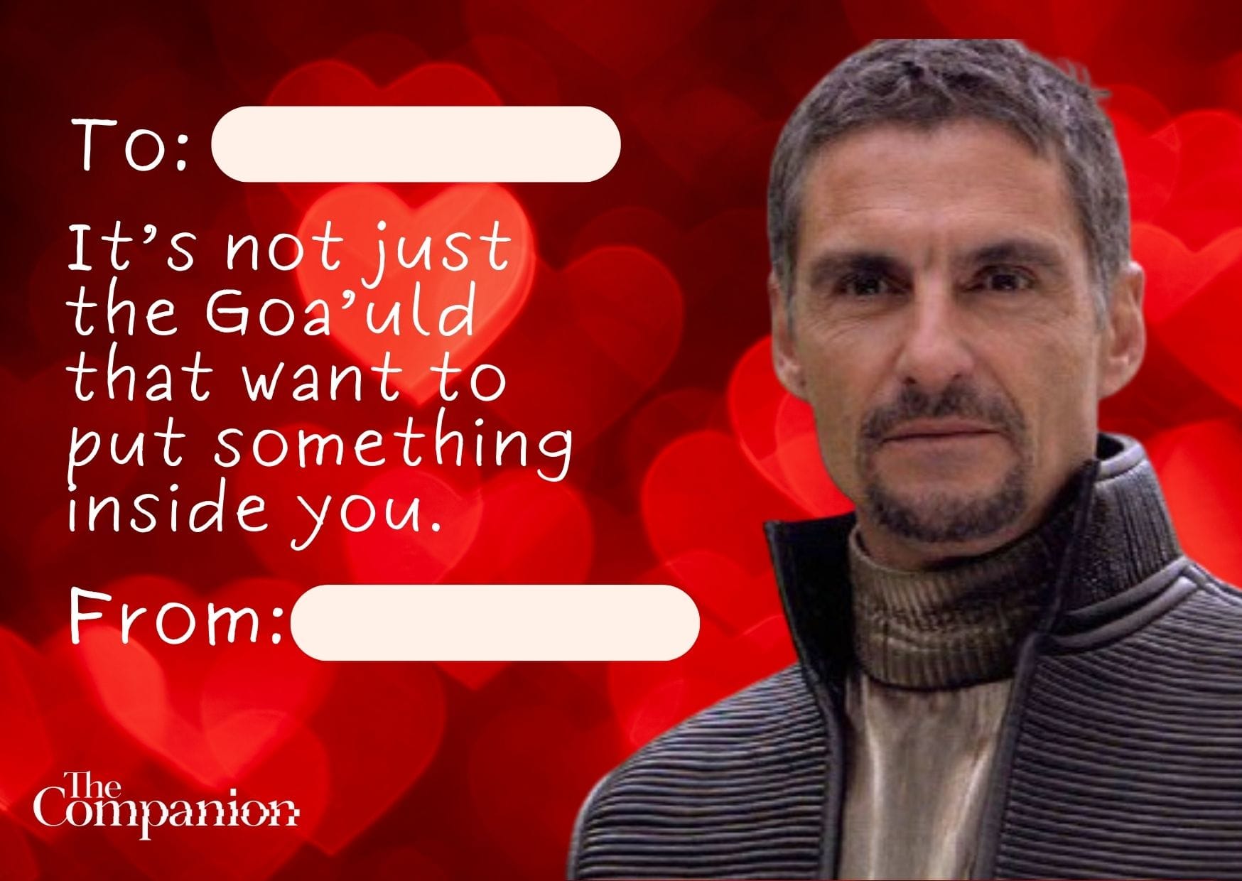 Stargate | 14 Valentine’s Cards to Send to Your First Prime