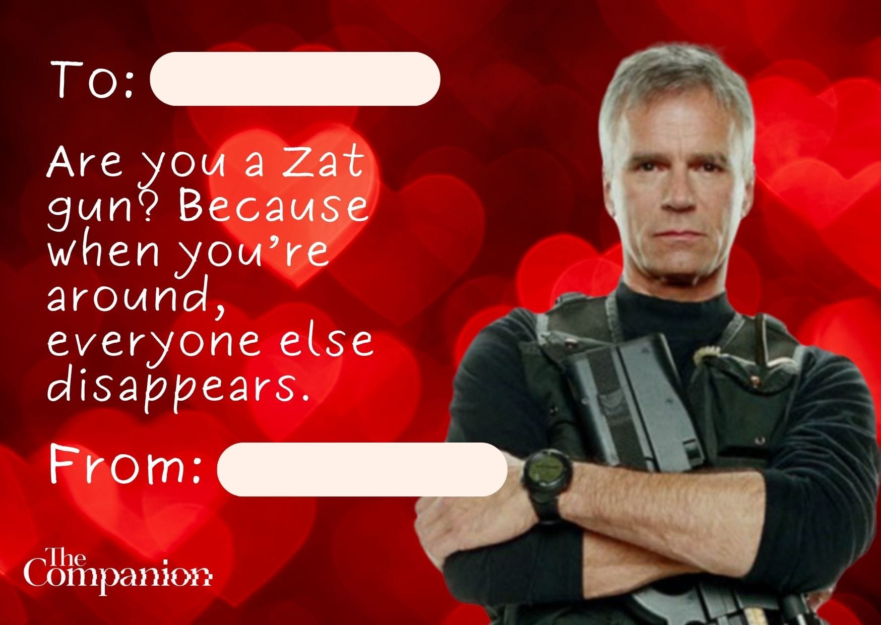 Stargate | 14 Valentine’s Cards to Send to Your First Prime