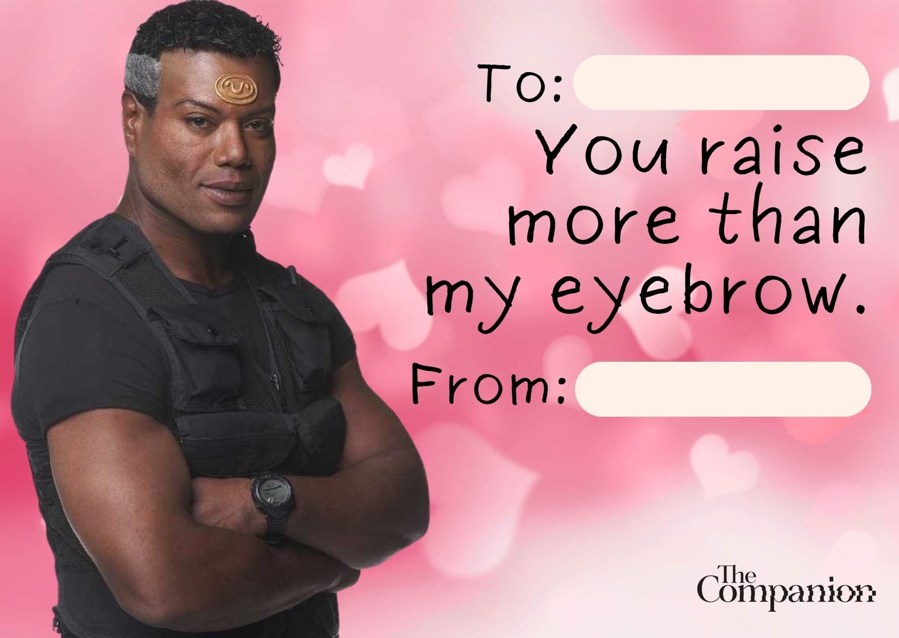 Stargate | 14 Valentine’s Cards to Send to Your First Prime